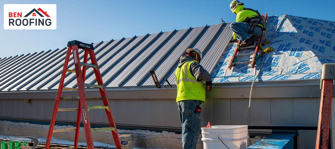 Glendale Roofers At Work